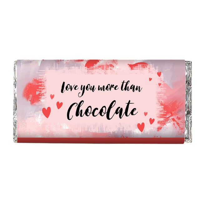 Love You More Than Chocolate Bar